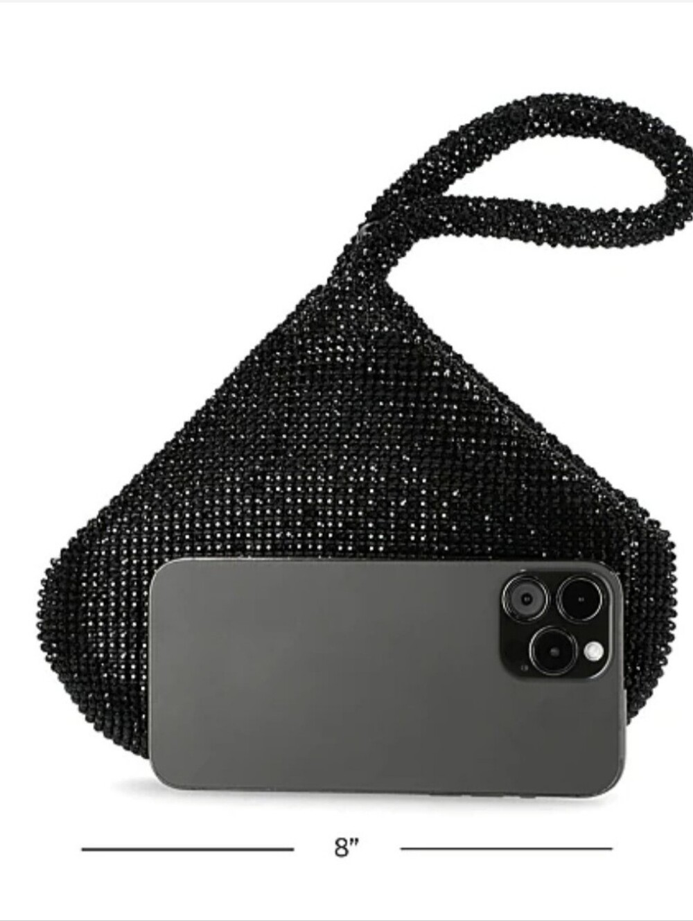 Gunne Sax by Jessica McClintock Staci Diamond Mesh Beaded Evening Bag